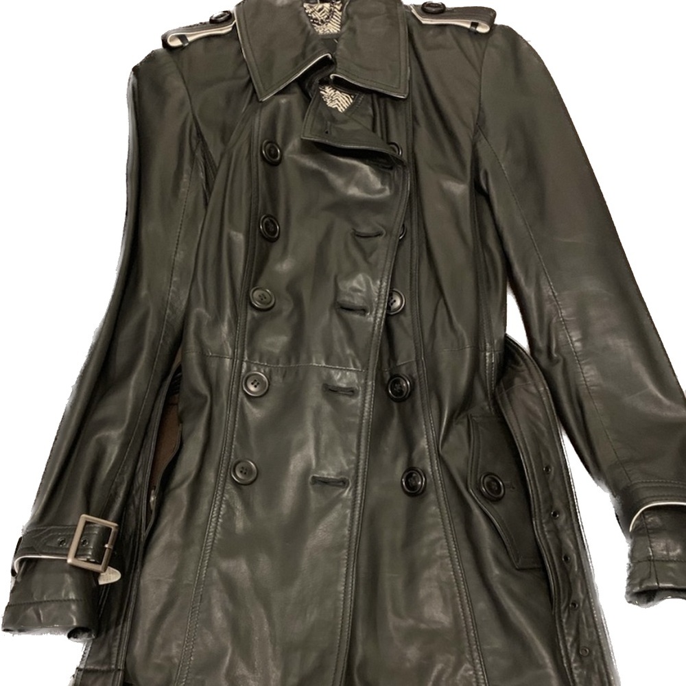 Bod & Christensen Genuine Leather Long Jacket